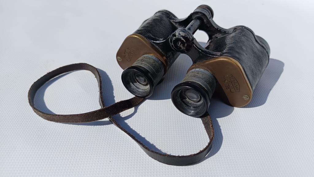 Antieke Carl Zeiss Jena Silvamar 6x30 verrekijker ca. 1930, Ophalen of Verzenden