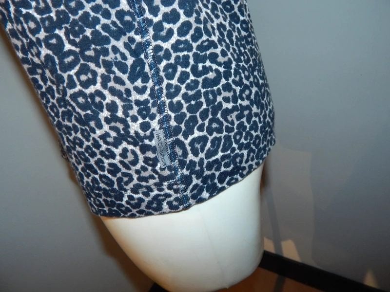 Marccain shirt jaguar print natuurlijke tinten fijne stof N5, Overige kleuren, Verzenden, Maat 42/44 (L), Zo goed als nieuw