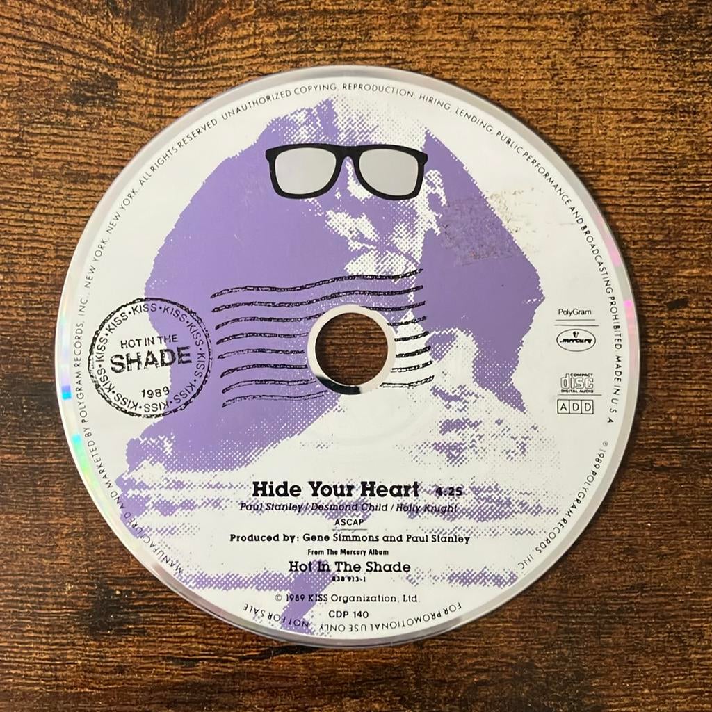 CD Single Kiss - Hide Your Heart, Cd's en Dvd's, Ophalen of Verzenden, Gebruikt, Overige genres