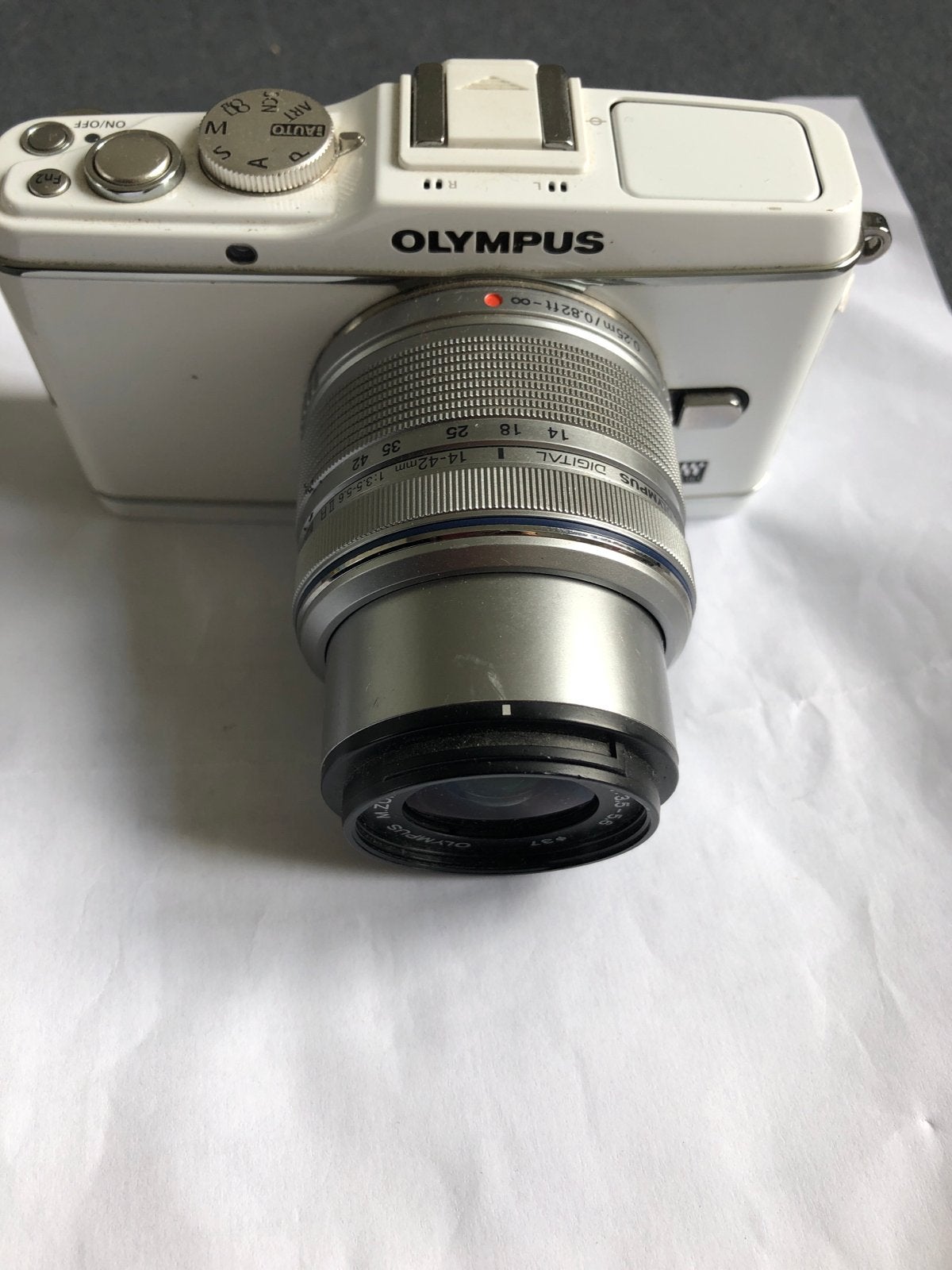 Olympus PEN E-P3 Compact Camera met M.Zuiko 14-42mm Lens, Compact, Ophalen of Verzenden, Zo goed als nieuw, Olympus