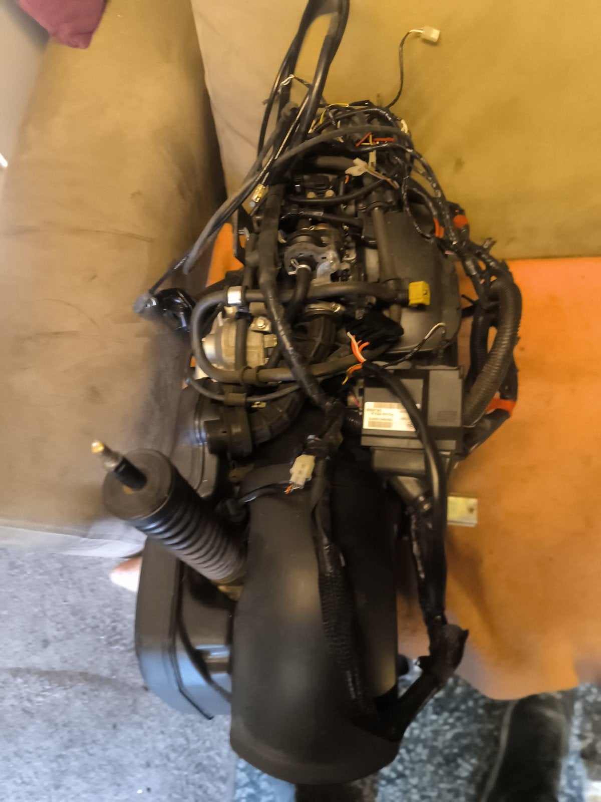 Vespa, zip korte motor blok 4-takt injectie motorblok met EC, Fietsen en Brommers, Brommeronderdelen | Scooters, Ophalen of Verzenden