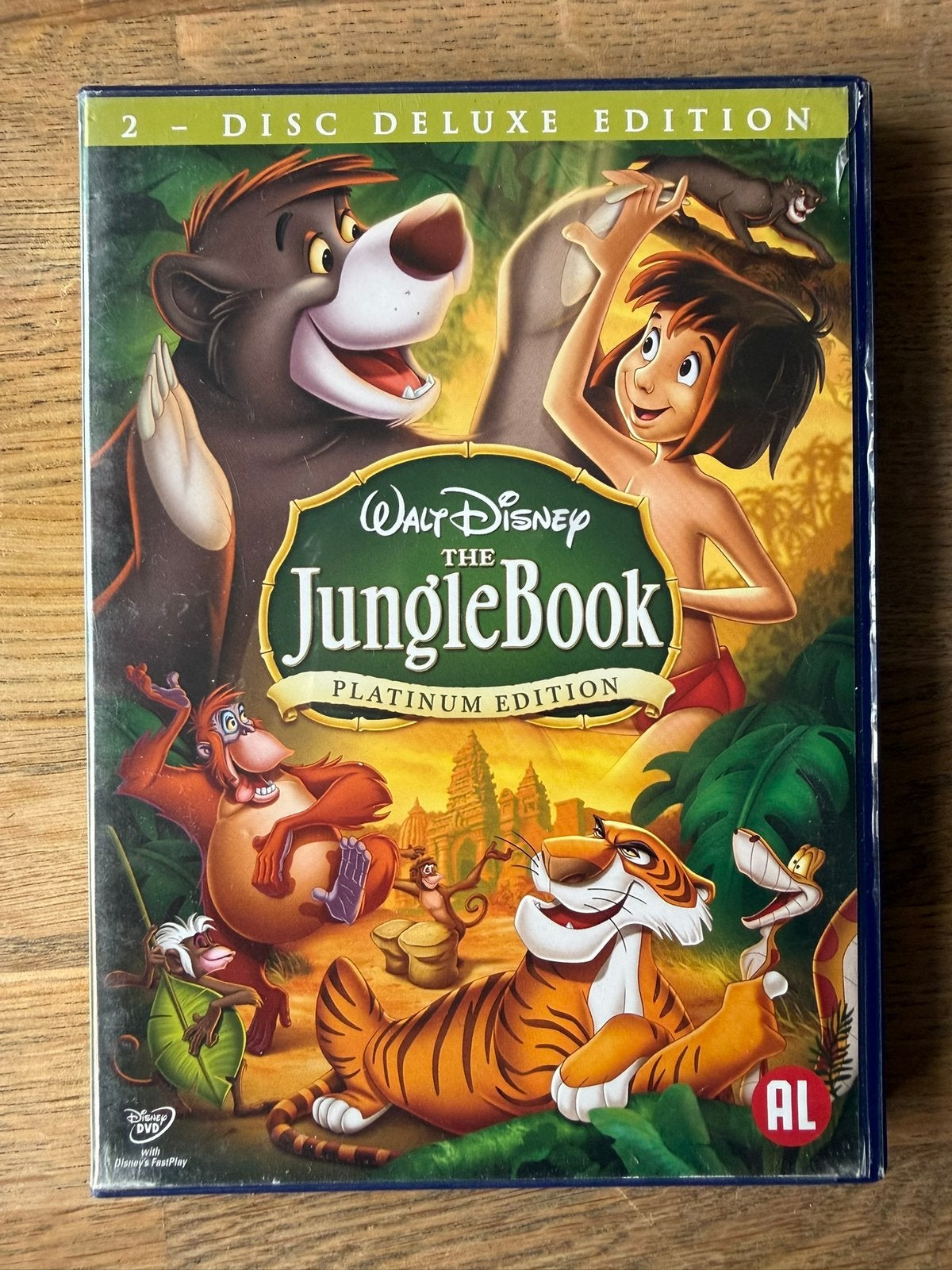 Jungle book disney dvd speciale uitvoering, Alle leeftijden, Ophalen of Verzenden, Zo goed als nieuw, Amerikaans