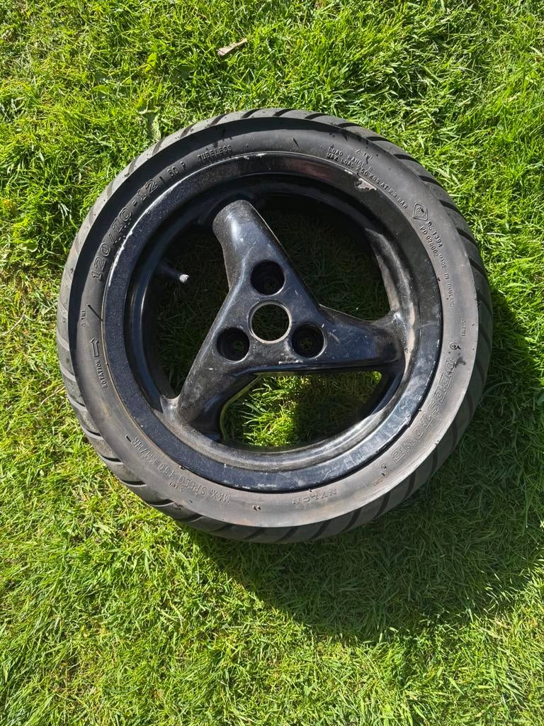 Voorwiel zwart Speedfight 2, Ophalen of Verzenden, Gebruikt, Overige typen, Peugeot