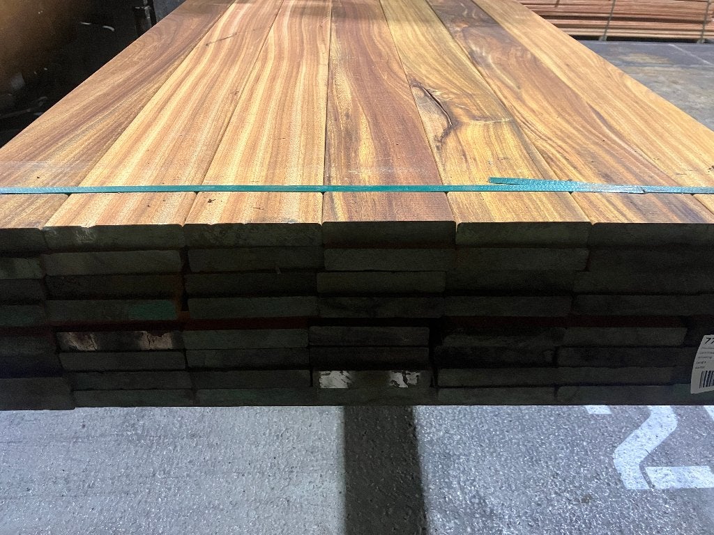 vlonderplanken-planken-schutting-Hardhout-Okan-27x138mm, Ophalen, Nieuw, Hout