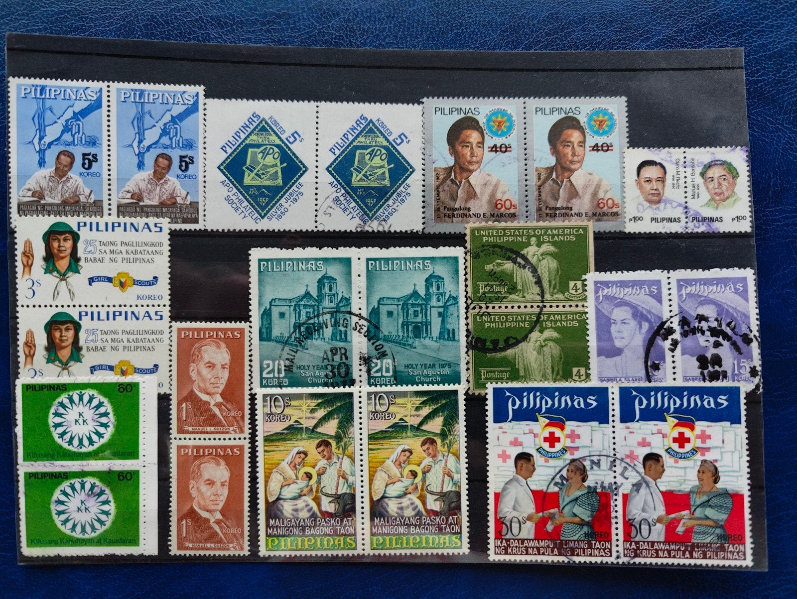 Filipijnen postzegelcollectie - Gestempeld en Postfris, Ophalen of Verzenden, Gestempeld, Zuidoost-Azië