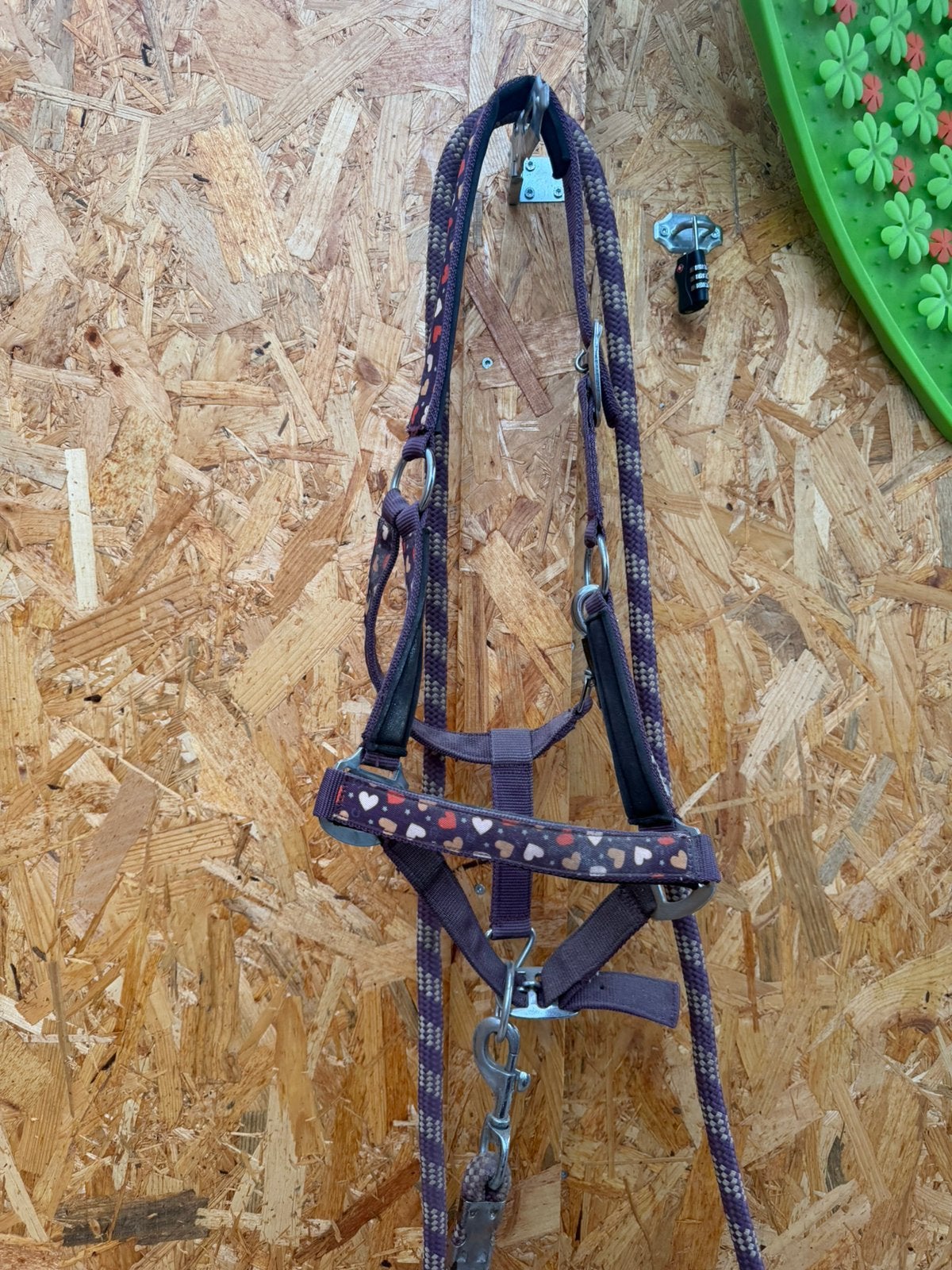 Halster maat pony, Gebruikt, Paars, Ophalen of Verzenden, Pony