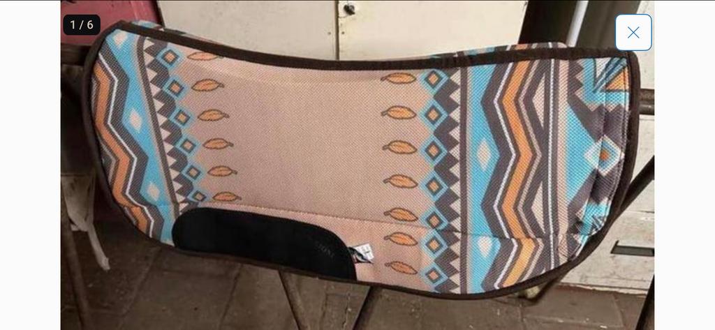 Burioni wool pad - 5x kort gebruikt, Dieren en Toebehoren, Paarden en Pony's | Dekens en Dekjes, Ophalen of Verzenden, Zo goed als nieuw