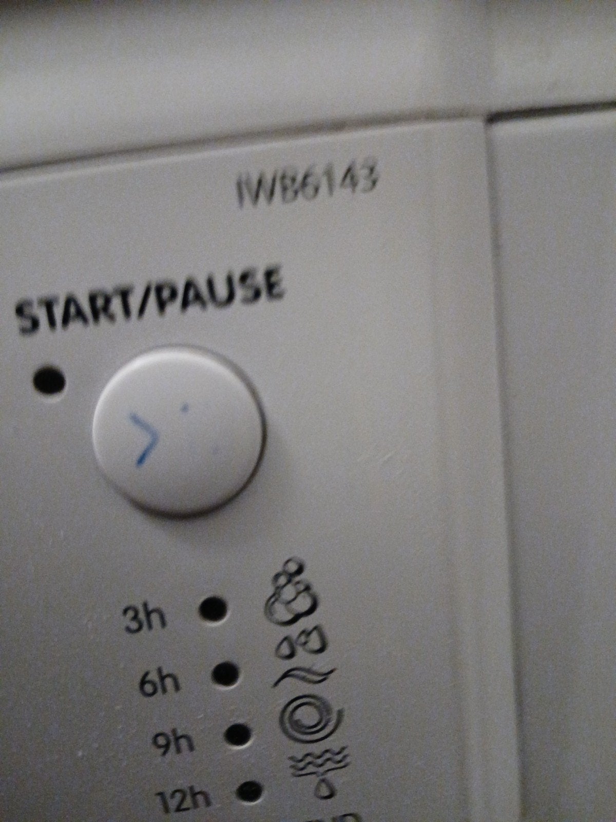 goede wasmachine indusit, Witgoed en Apparatuur, Ophalen, 1200 tot 1600 toeren, 85 tot 90 cm