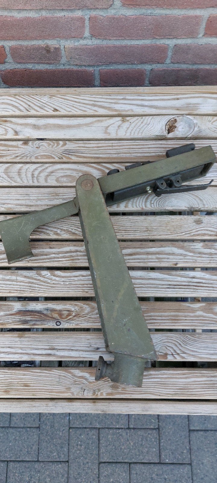 Affuit/cradle duitse MG42 MG53  MG3, Verzamelen, Ophalen of Verzenden, Landmacht, Duitsland