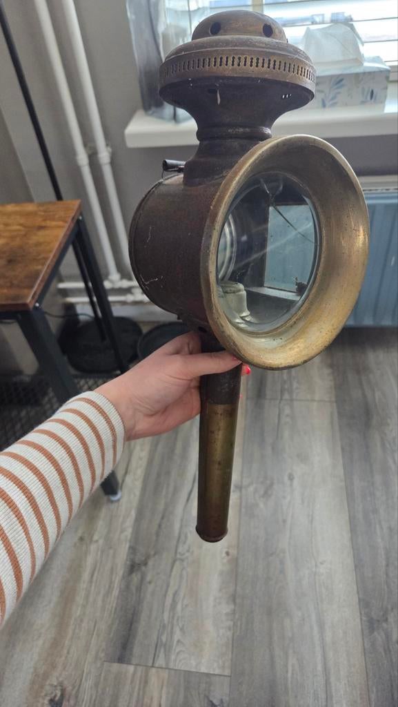 Antieke koetslamp, Antiek en Kunst, Ophalen of Verzenden