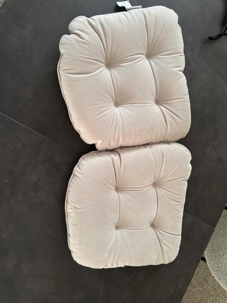 Stoelkussens beige van Made, Ophalen, Zo goed als nieuw, Beige, Overige vormen