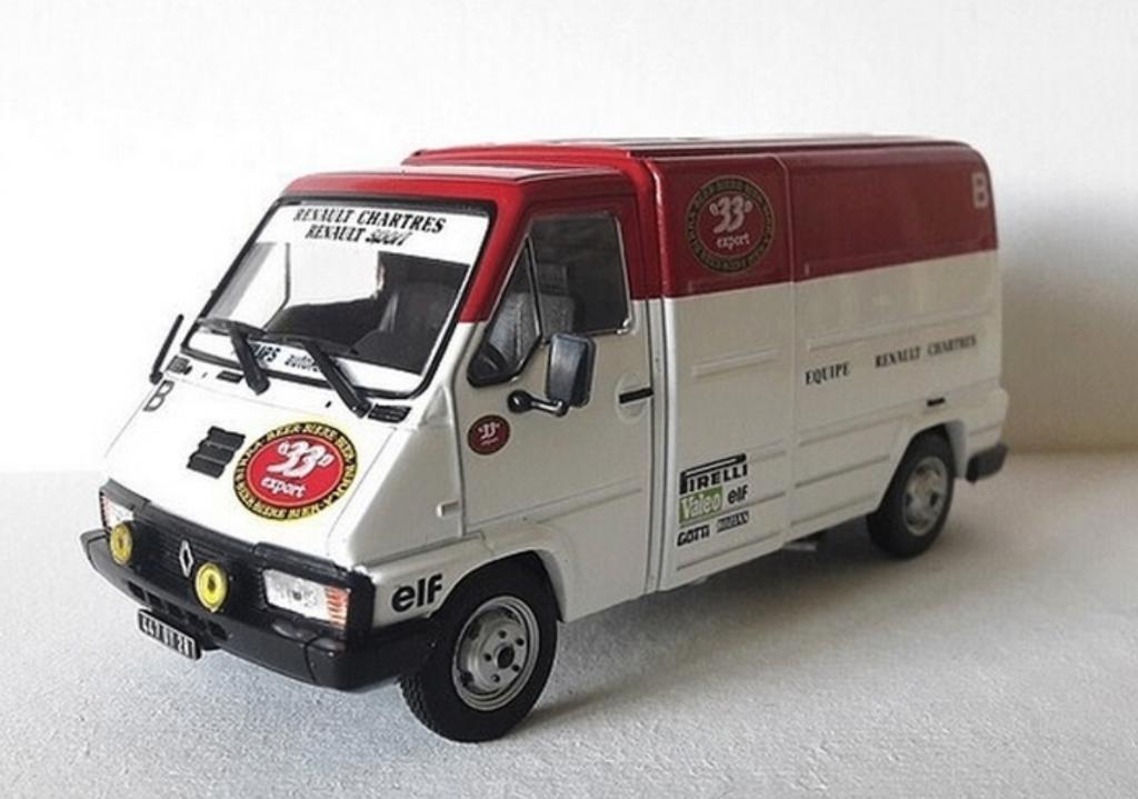 Renault Master Team Chartres 1/43 Rallye Assistance # 79, Verzenden, Nieuw, Bus of Vrachtwagen, Overige merken