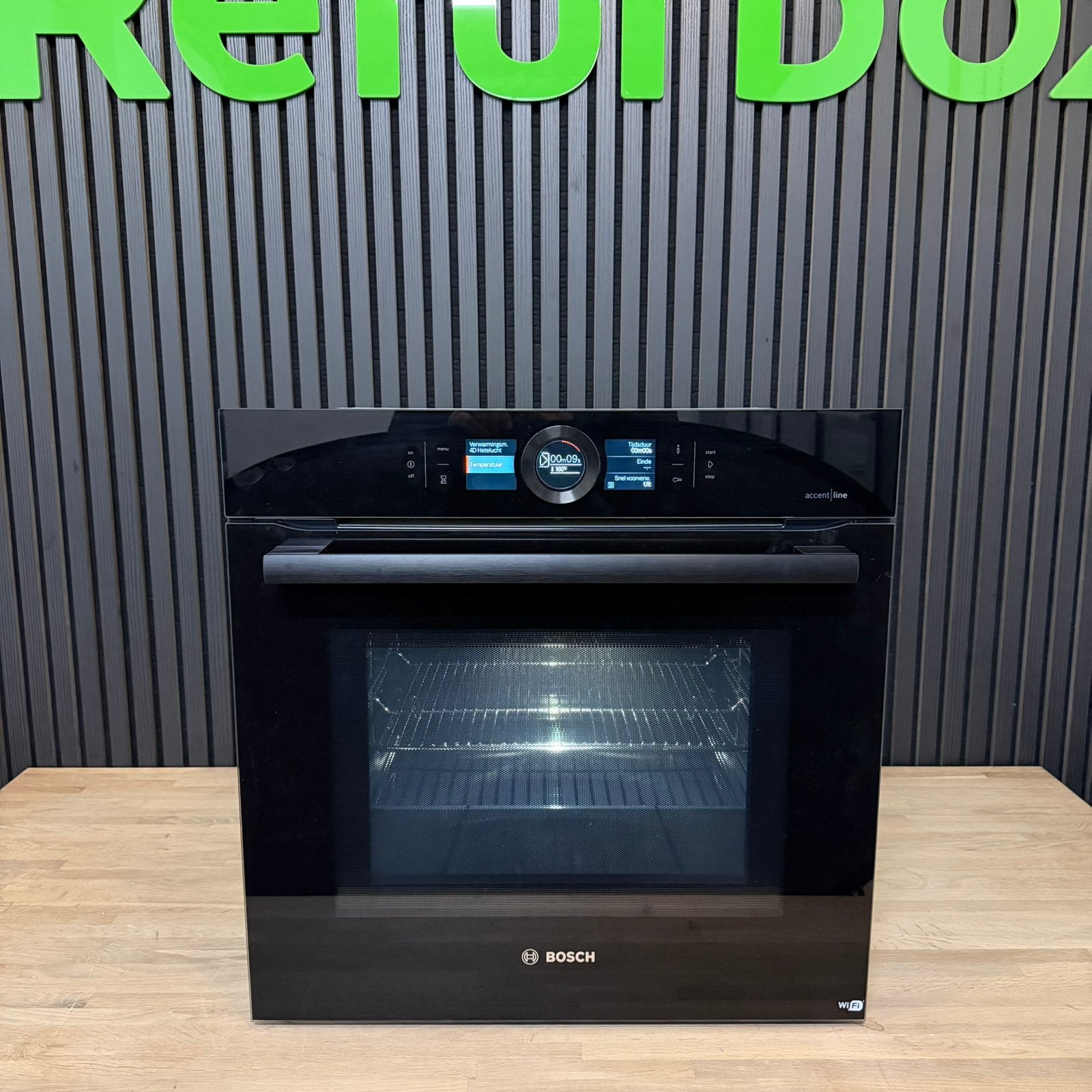Bosch Serie 8 AccentLine inbouw combimagnetron Carbon Black, Ophalen, Distributieweg 11, 6541 DR Nijmegen, Refurbished, Bosch