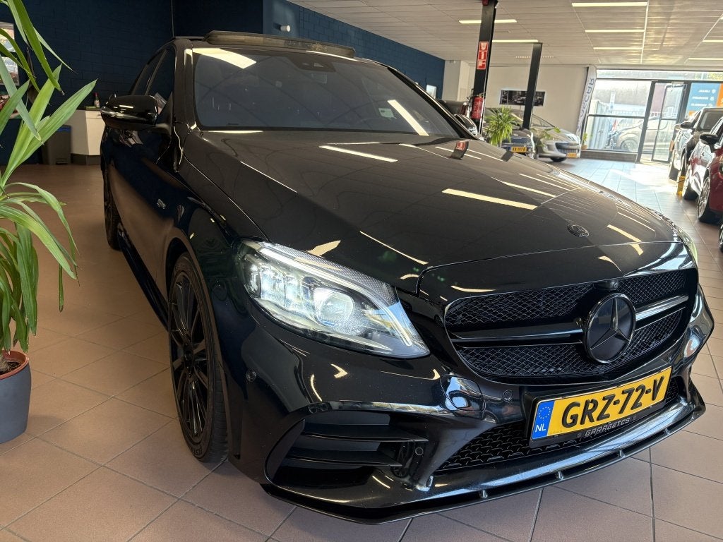 Mercedes-Benz C-Klasse AMG 43 4M Pr Pl Pack (bj 2019), Auto's, Automaat, Euro 6, Bedrijf, Vierwielaandrijving