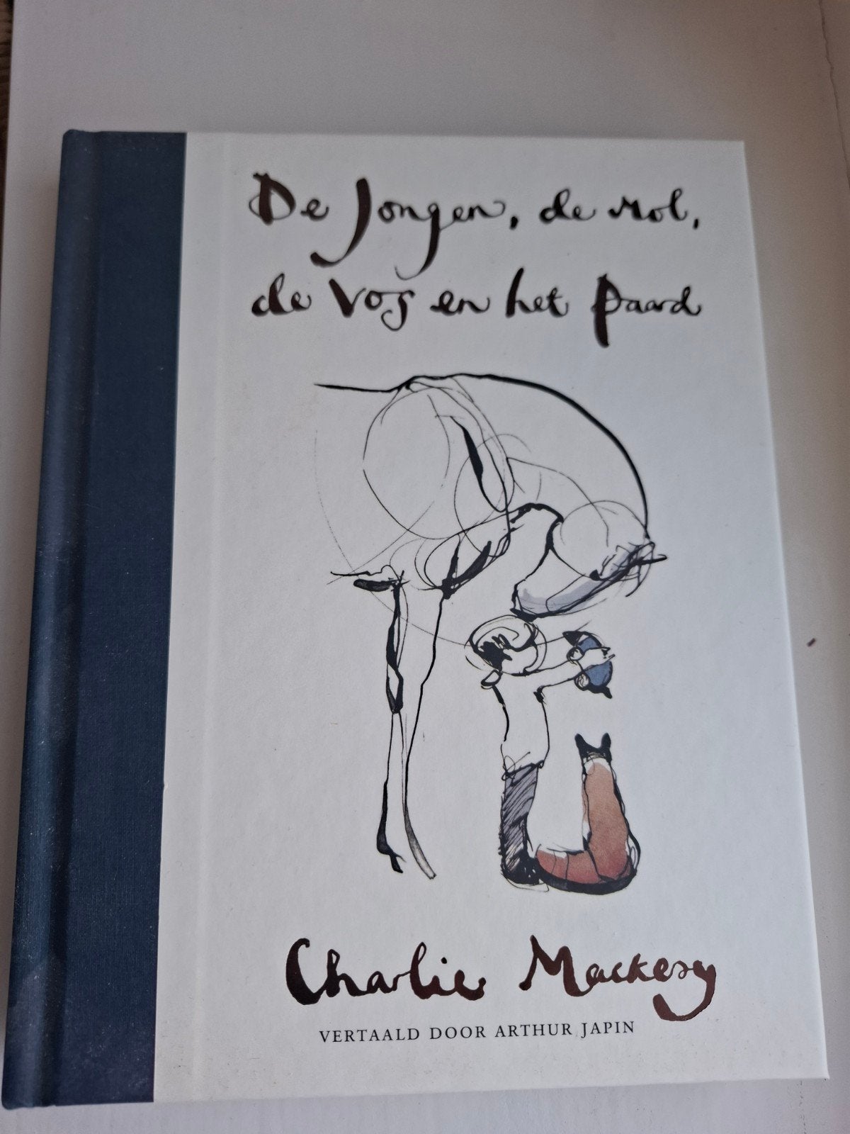 De Jongen, de Mol, de Vos en het Paard - Charlie Mackesy, Boeken, Ophalen of Verzenden, Zo goed als nieuw, Charlie Mackesy