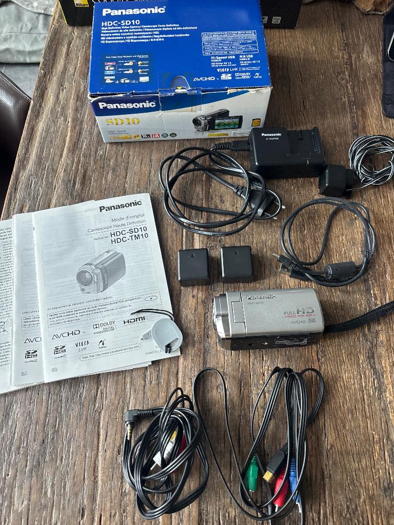 Panasonic HDC-SD10, Ophalen, Gebruikt, Panasonic, 8 tot 20x