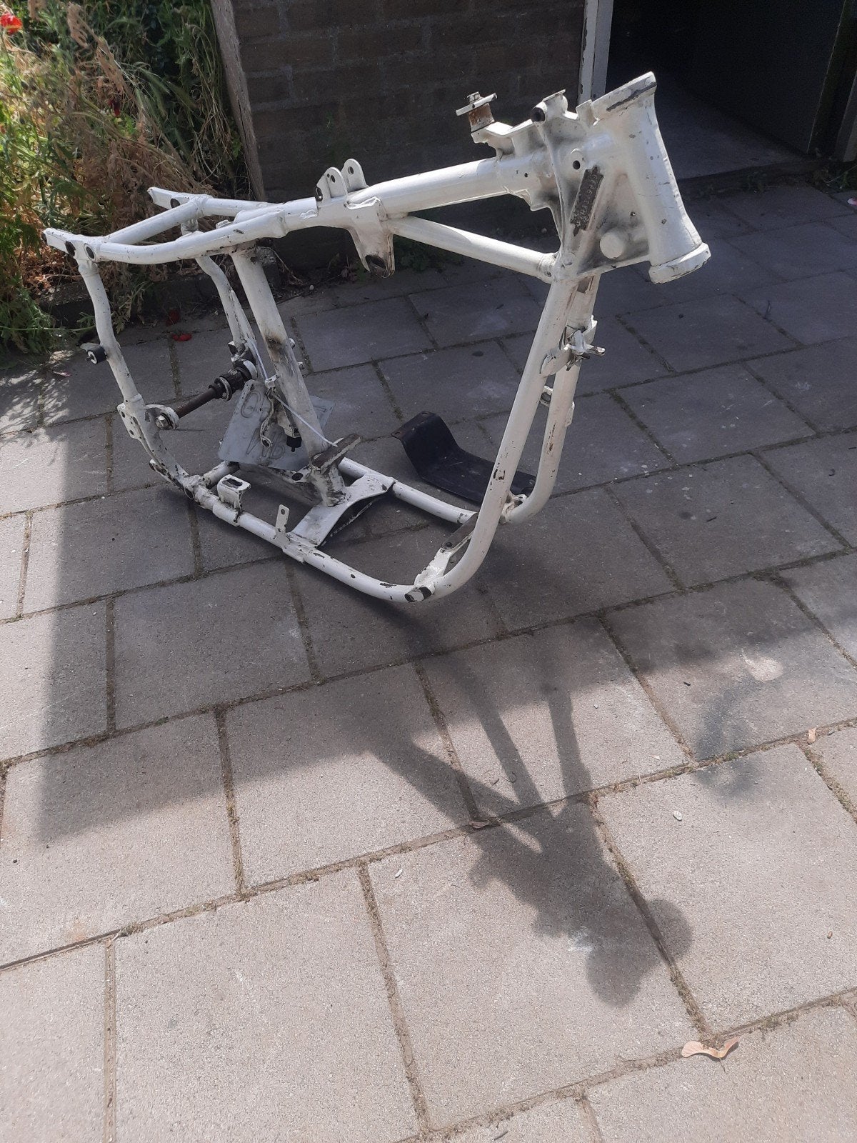 Harley davidson flt tourglide frame met kenteken.  Bwj 79, Ophalen