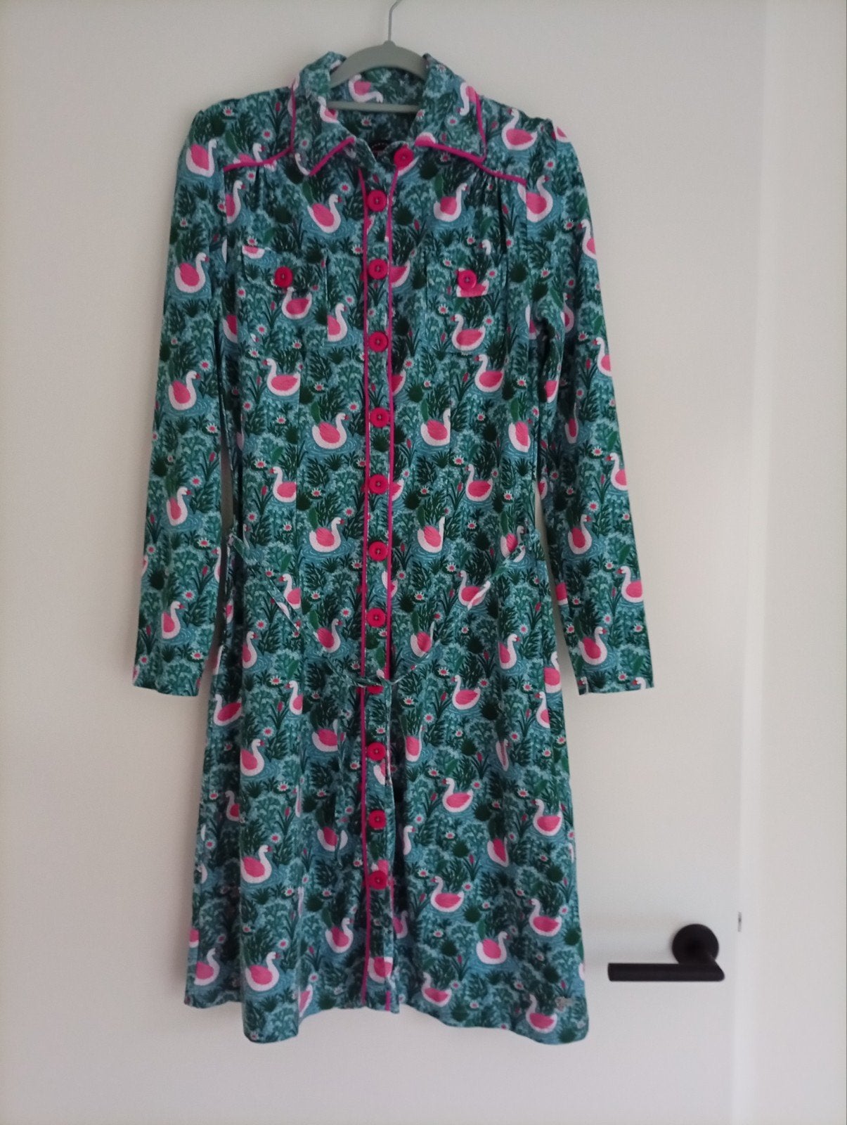 Tante Betsy jurk groen maat M, Kleding | Dames, Maat 38/40 (M), Tante Betsy, Ophalen of Verzenden, Zo goed als nieuw