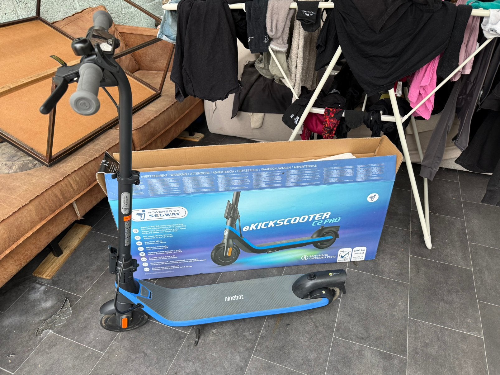 Nieuwe step elektrische, Fietsen en Brommers, Steps, Ophalen, Zo goed als nieuw, Gewone step