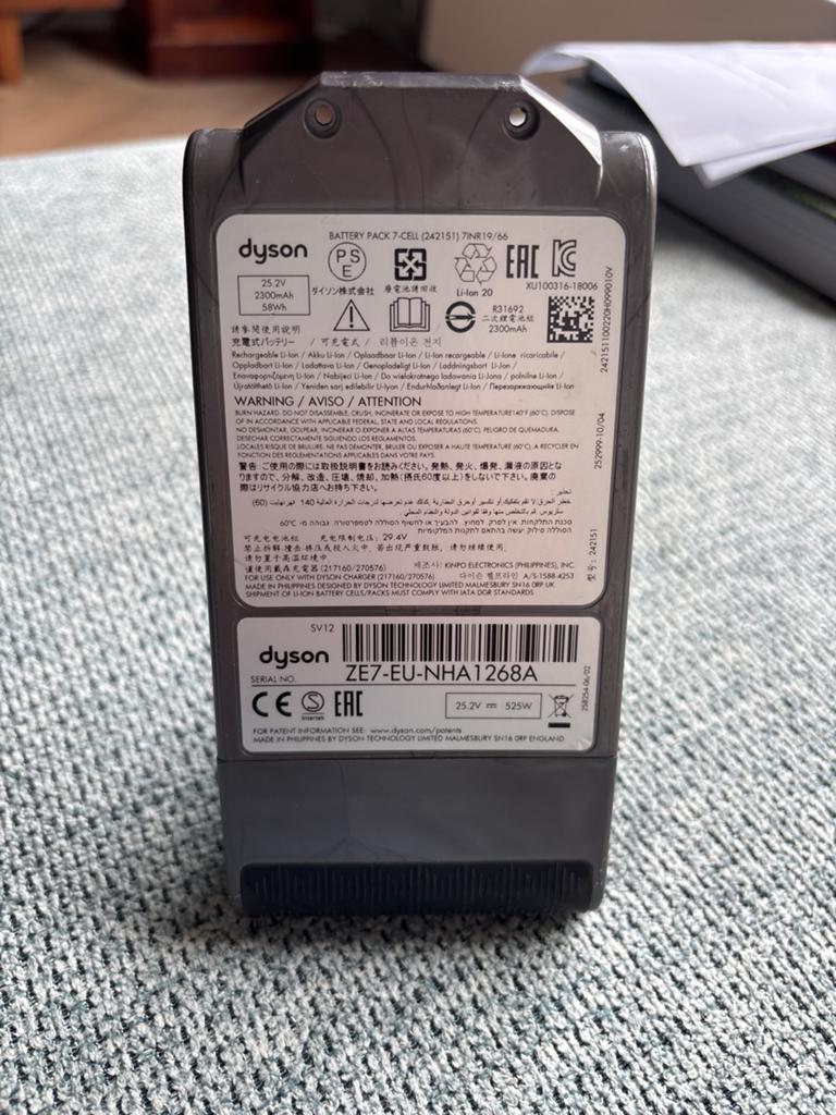 Dyson accu battery pack 7 cel 242151, Ophalen of Verzenden, Gebruikt