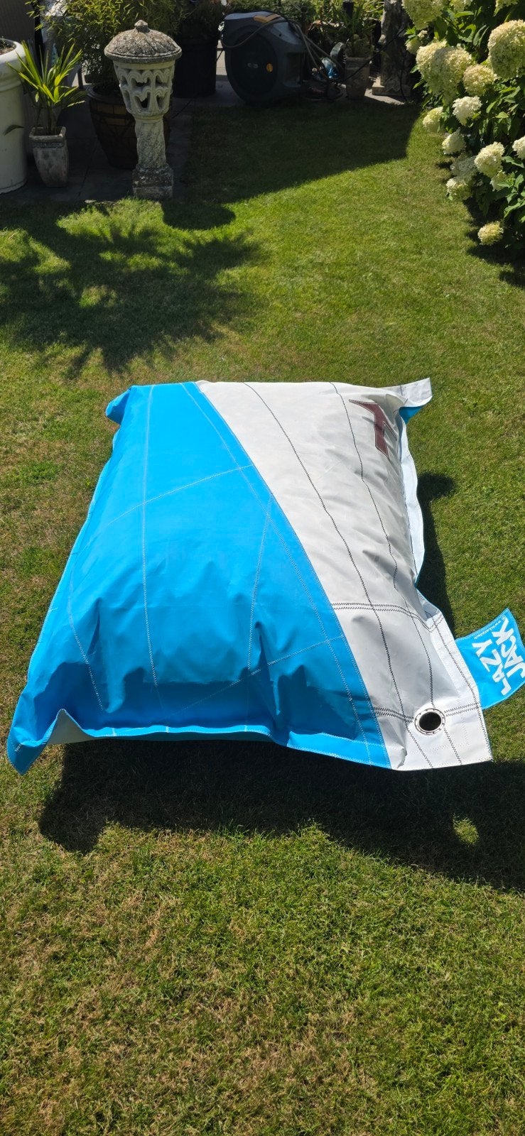 Lazy Jack Zitzak - Comfortabel en Stijlvol, Huis en Inrichting, Ophalen, Zo goed als nieuw, Blauw