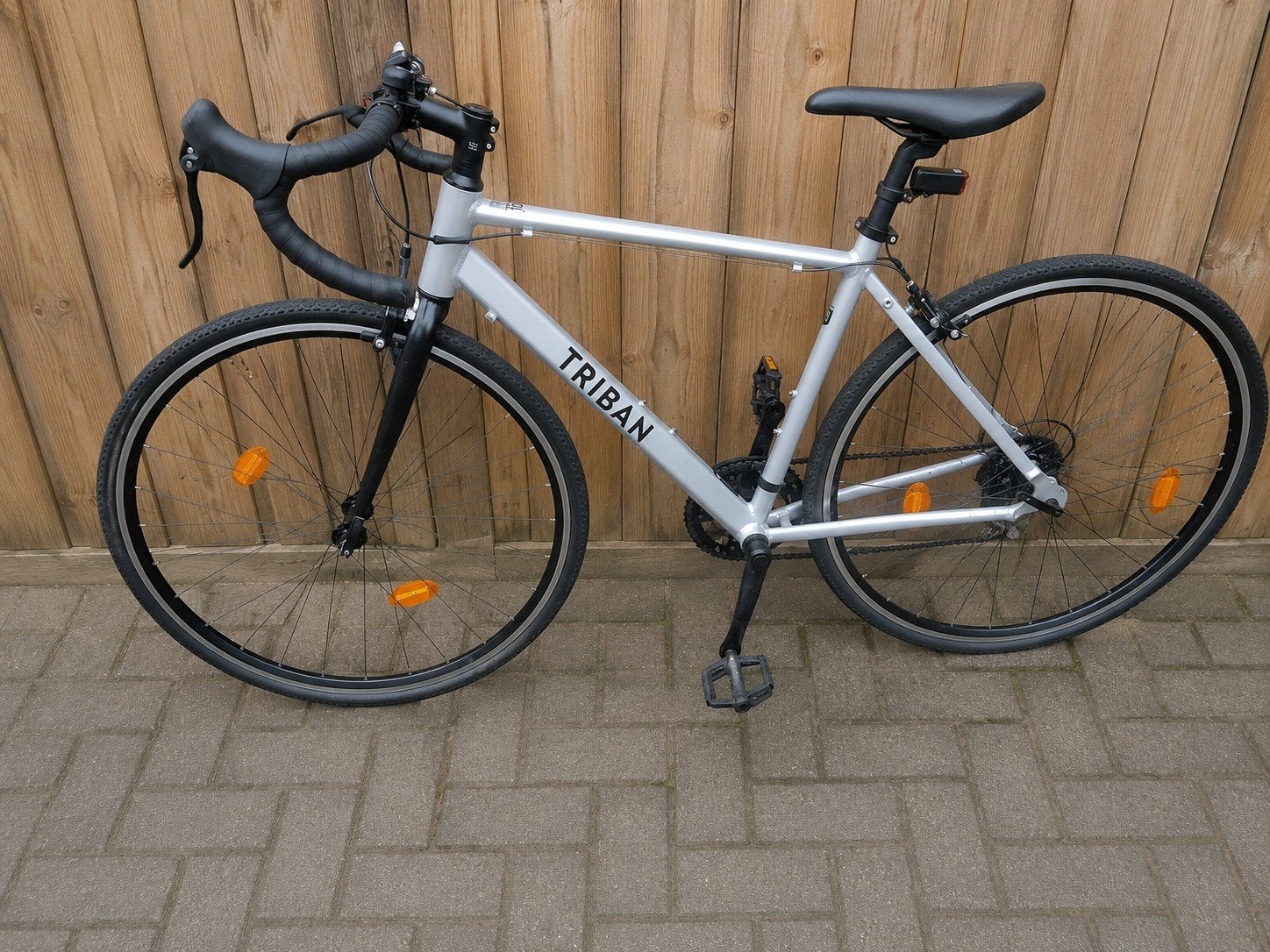TRIBAN racefiets, Aluminium, Zo goed als nieuw, Meer dan 20 versnellingen, Ophalen
