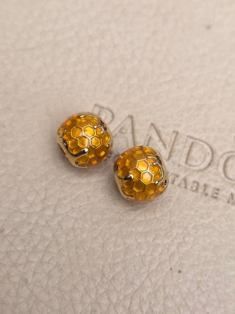 Pandora shine bijenkorfjes, Ophalen of Verzenden, Nieuw, Roze, Zilver