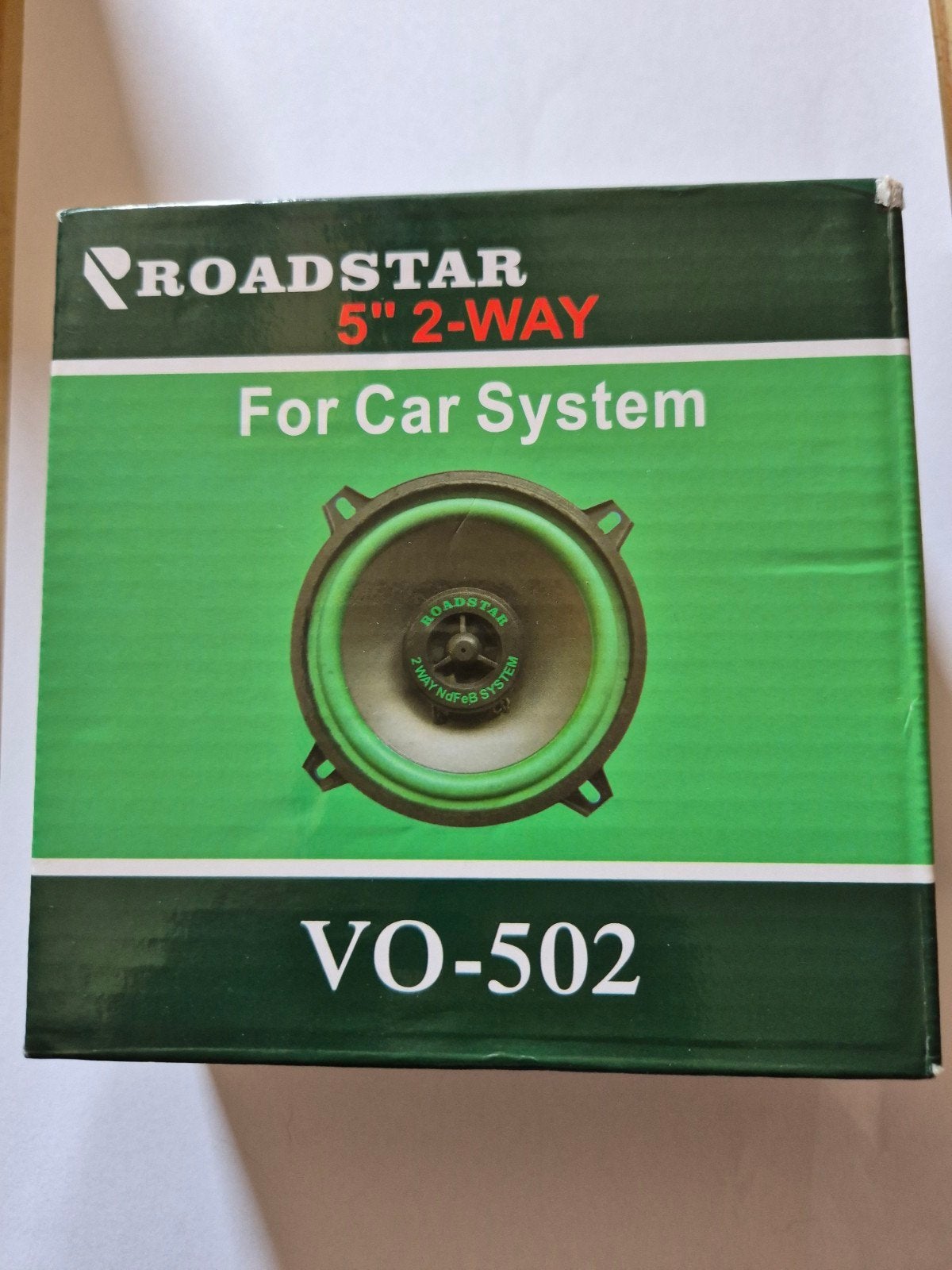 Roadstar 5" 2-weg autospeaker - VO-502, Auto diversen, Ophalen, Nieuw