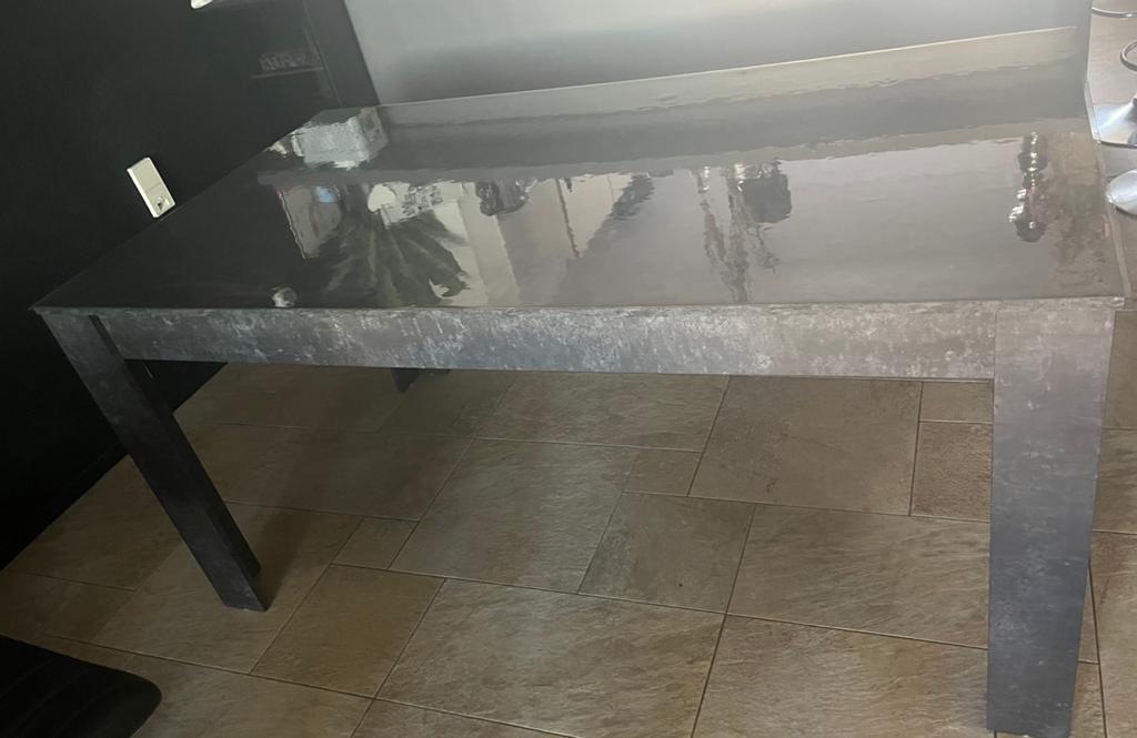 Eettafel, Ophalen, Gebruikt, 50 tot 100 cm, 150 tot 200 cm