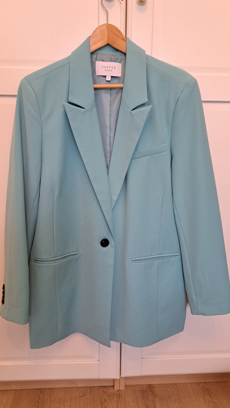 Costes Studio Blazer Maat L - Zo goed als nieuw, Kleding | Dames, Maat 42/44 (L), Ophalen of Verzenden, Zo goed als nieuw, Groen