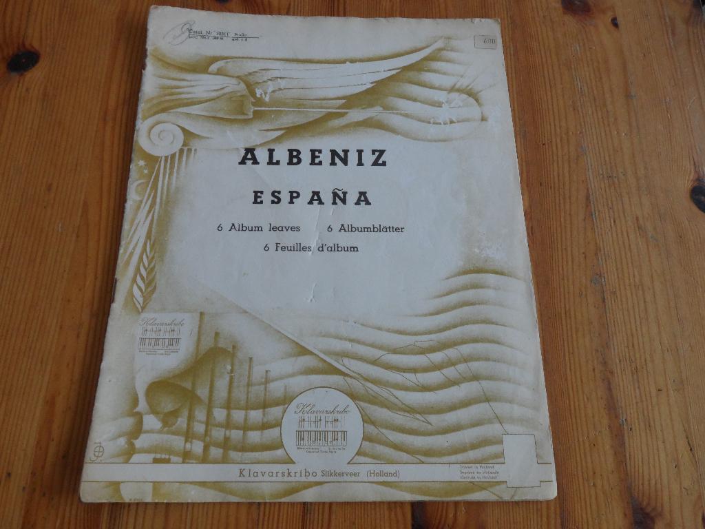 Klavarskribo - Albeniz / Verdi / Kunz / Liszt, Muziek en Instrumenten, Bladmuziek, Gebruikt, Klassiek, Ophalen of Verzenden, Artiest of Componist