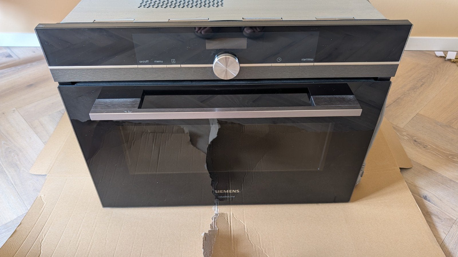 Siemens studioLine magnetron - Nieuwstaat, Ophalen, 60 cm of meer, Zo goed als nieuw, Inbouw