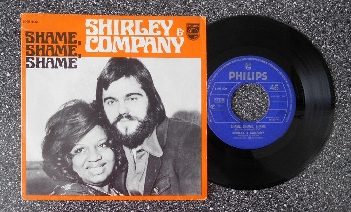 Shirley & Company - shame shame shame, Verzenden, 7 inch, Single, Zo goed als nieuw