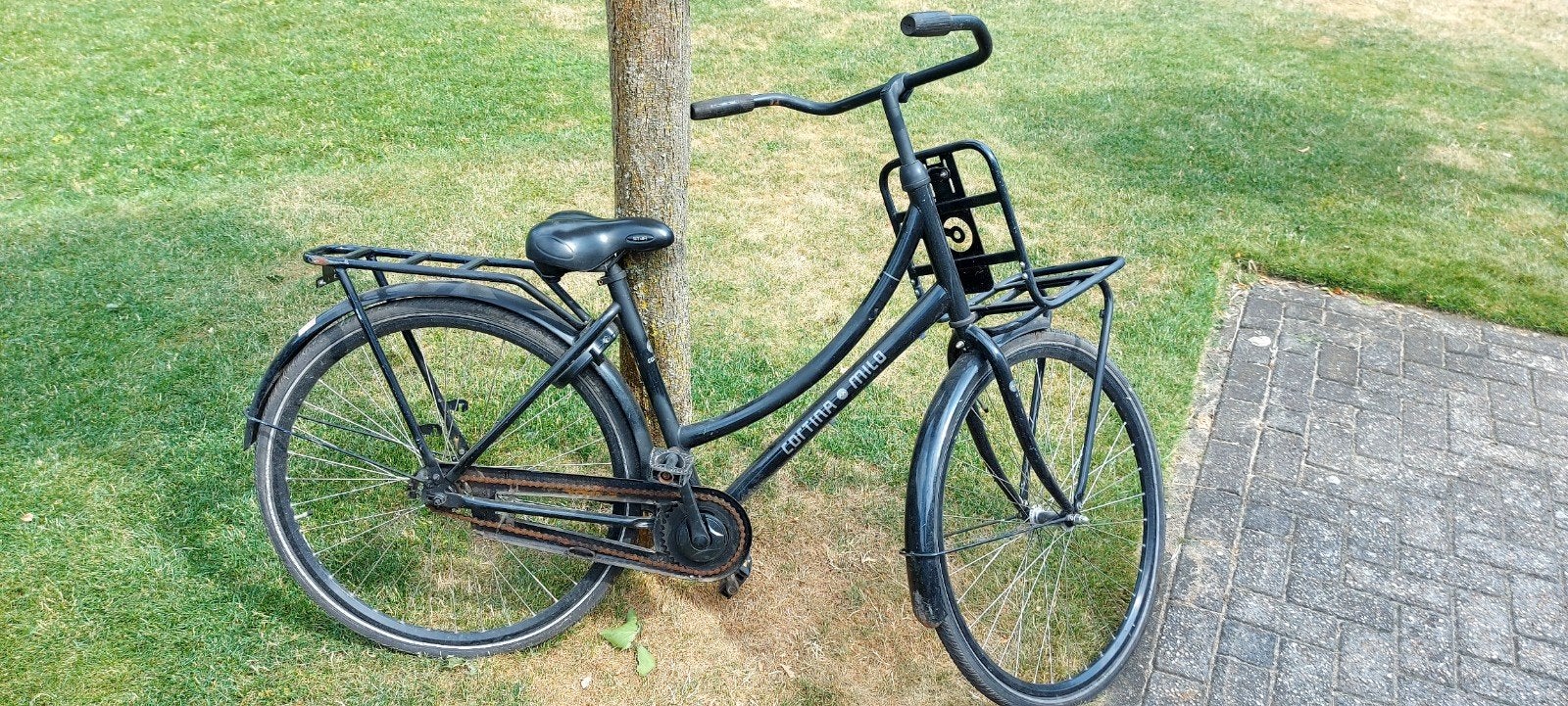 Te koop goede degelijke damesfiets met slot,, Ophalen, Gebruikt