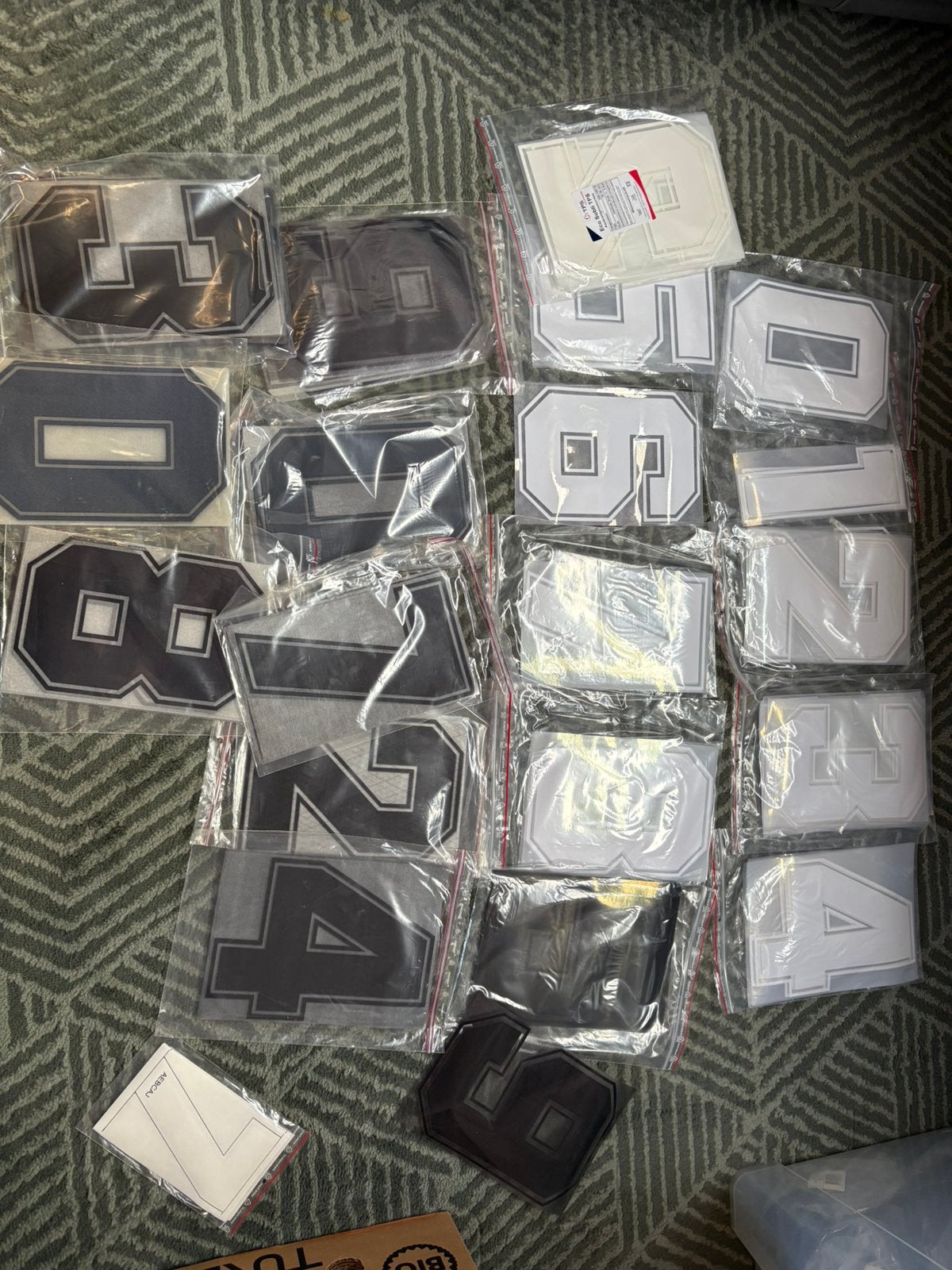 Transfers voor sportkleding, Ophalen of Verzenden, Nieuw