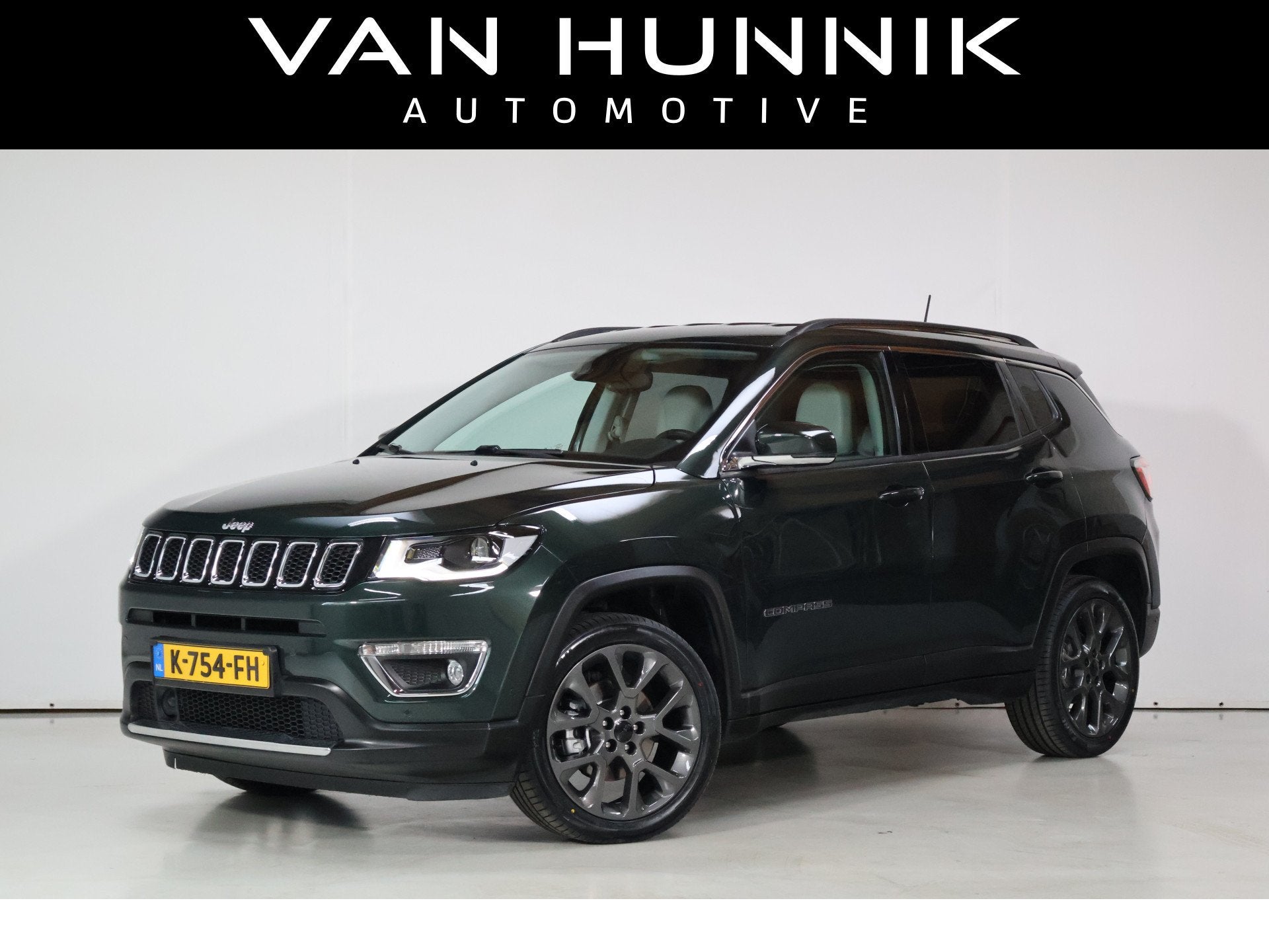 Jeep Compass 1.3T Limited | Stoel+Stuur verw | Keyless | Tre, Auto's, Dealer onderhouden, Euro 6, 4 cilinders, 150 pk