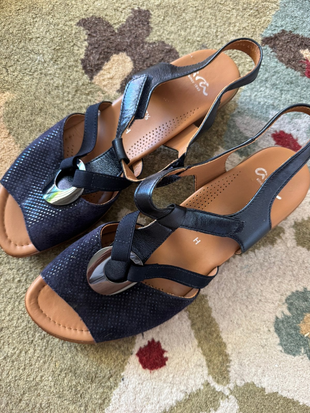 Ara 7,5/41, Blauw, Nieuw, Sandalen of Muiltjes, Ophalen of Verzenden
