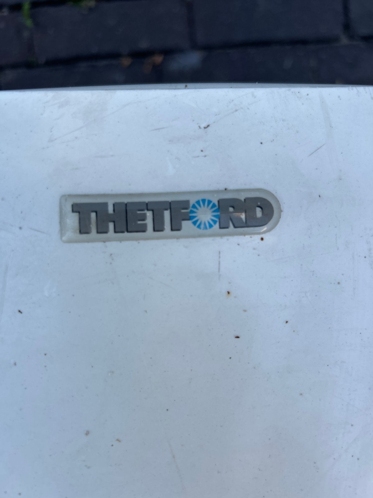 Thetford Porta Potti 465 Electric draagbaar toilet, Ophalen, Gebruikt