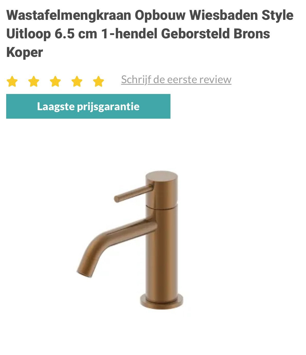 Wiesbaden kranen en overige sanitiar nieuw in doos, Doe-het-zelf en Verbouw, Sanitair, Ophalen of Verzenden, Nieuw