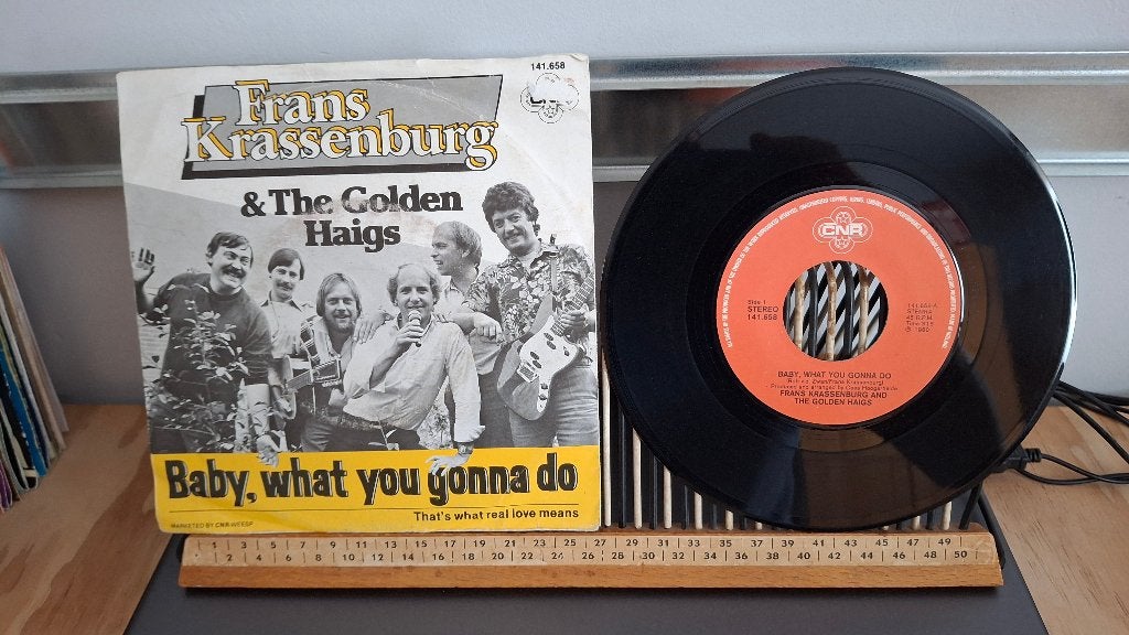 Frans Krassenburg-Baby what you gonna do(568) 3,50 euro, Ophalen of Verzenden, Zo goed als nieuw, 7 inch, Pop