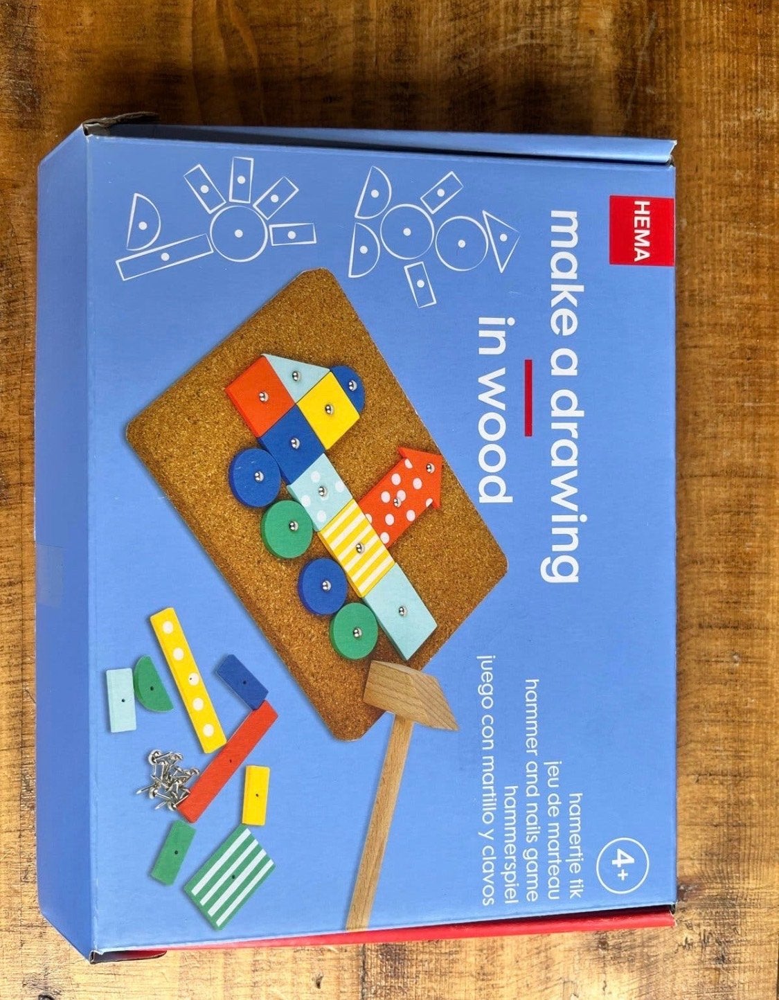 Hema Hamertje Tik Spel  sint tip, Ophalen of Verzenden, Zo goed als nieuw, Knutselen