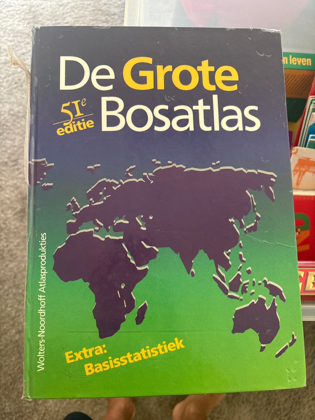 De Grote Bosatlas 51e editie - Wereldatlas met statistiek, Boeken, Gelezen, Bosatlas, Ophalen of Verzenden, 1800 tot 2000