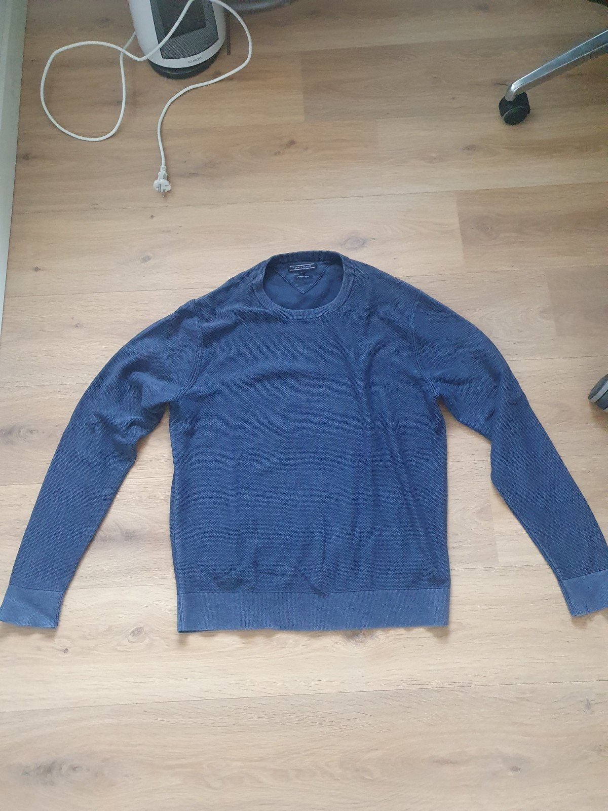 Mooie blauwe Tommy Hilfiger trui - XXL, Kleding | Heren, Truien en Vesten, Blauw, Tommy Hilfiger, Overige maten, Ophalen of Verzenden