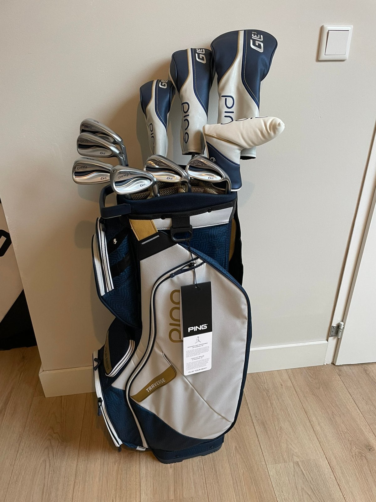 Ping G Le3 dames golfset izgst RH prachtige set., Ophalen, Gebruikt, Set, Ping