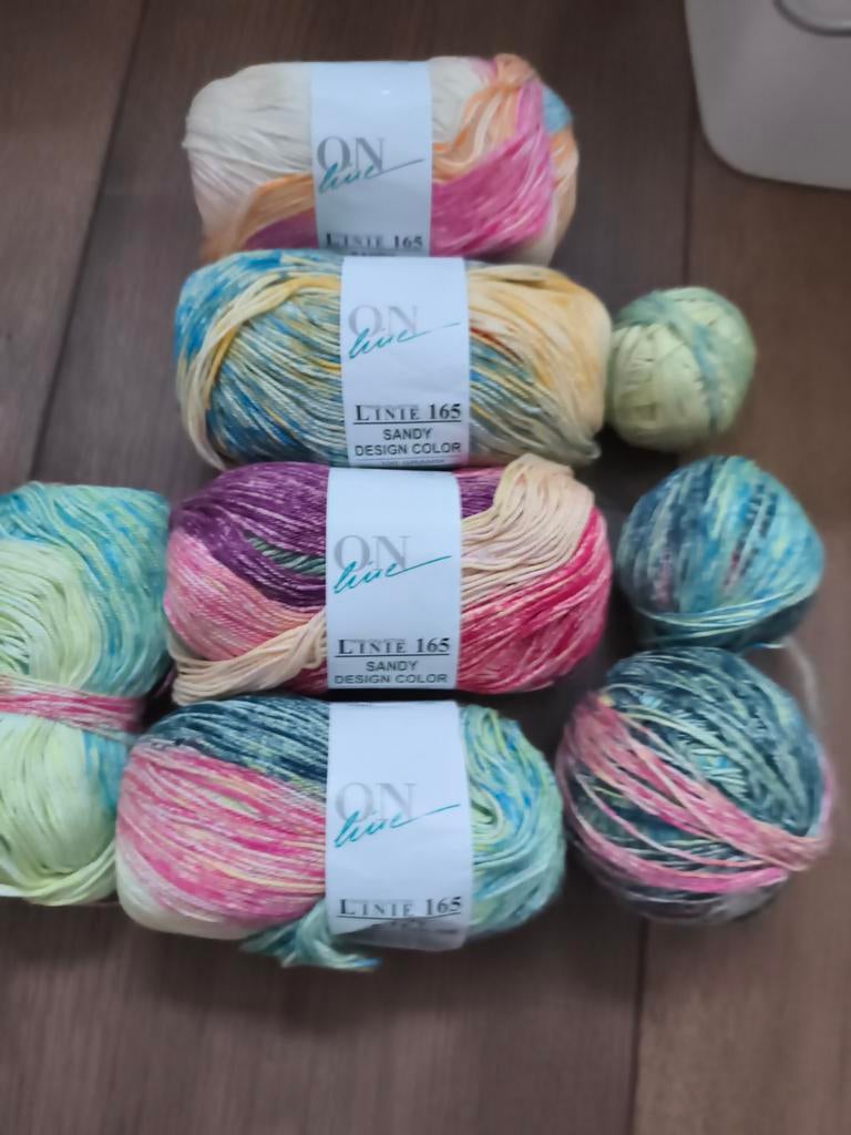 OnLine Linie 165 Sandy Design Color Wol Garen, Ophalen of Verzenden