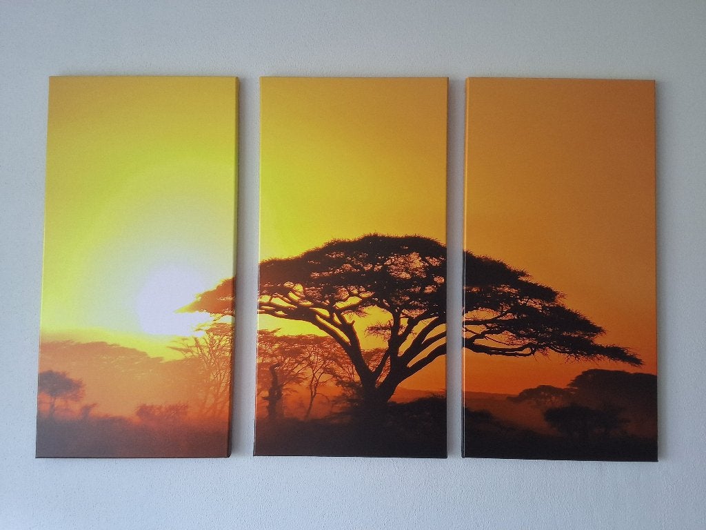 Canvas schilderij 3 luik, Ophalen, 125 cm of meer, 75 – 100, Print