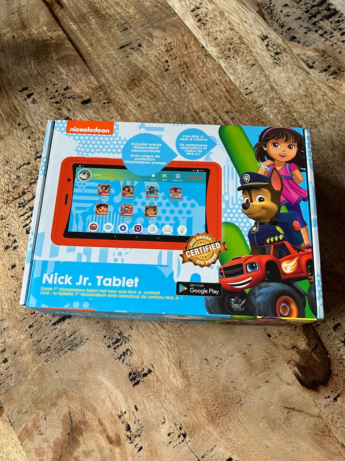 Kurio Nickelodeon Nick Jr. Tablet voor Kinderen, Kurio, Ophalen of Verzenden, Zo goed als nieuw, Wi-Fi