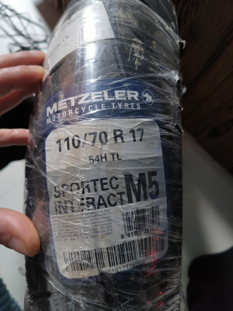 Nieuwe Metzeler Sportec M5 Motorband 110/70R 17, Ophalen of Verzenden, Nieuw