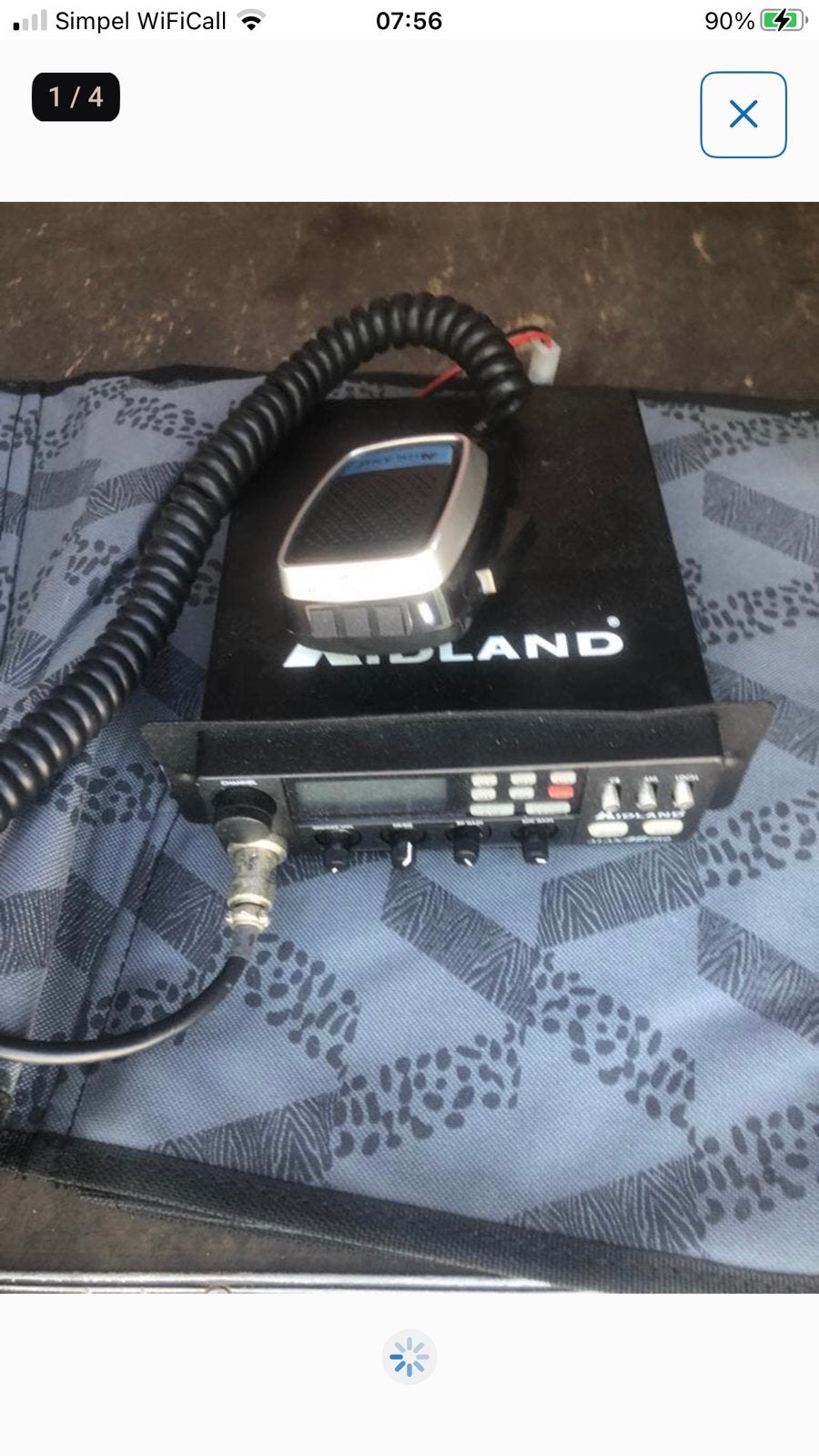 Miland zender, Telecommunicatie, Ophalen of Verzenden, Zo goed als nieuw, Zender