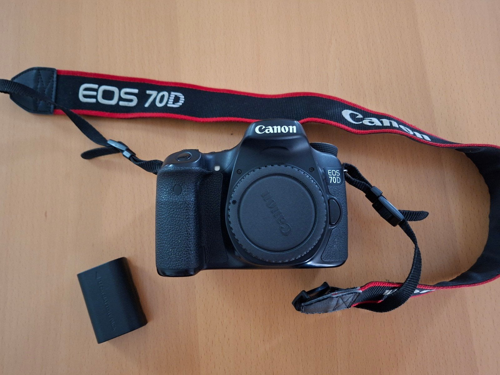 te koop Canon EOS 70D digitale spiegelreflexcamera body, Audio, Tv en Foto, Ophalen, Gebruikt, Spiegelreflex, Canon